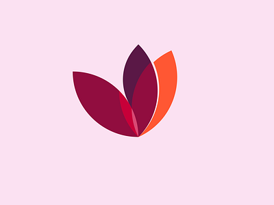 Purple Flower Logo