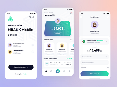 Banking App Dashboard