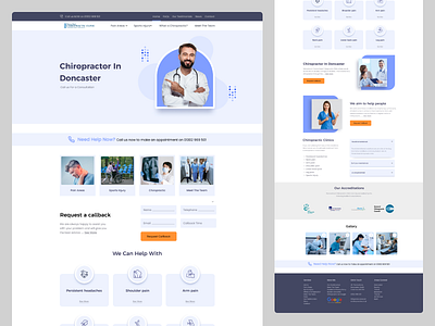 Medical website design