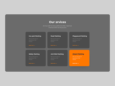 Our service section design branding design graphic design ui uidesigner visual design web ui