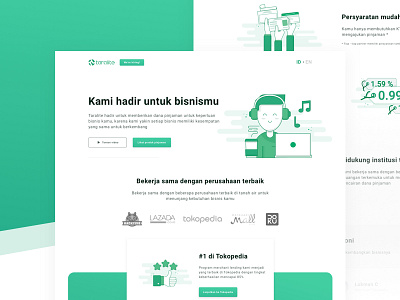 Taralite Website Redesign clean design green illustration redesign ui ux website