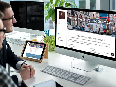 Pollard Solicitors design professional website responsive website web development wordpress website