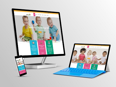 Kids School Website design mobile responsive modern design professional website responsive website ui web development wordpress website