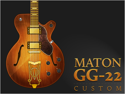 Maton GG-22 Custom Guitar custom debut guitar maton photoshop