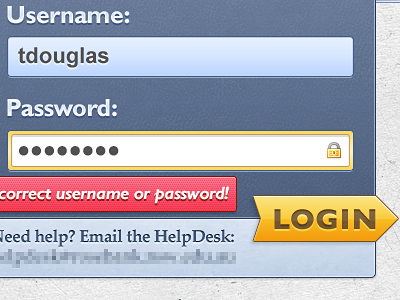 LMS Login Box