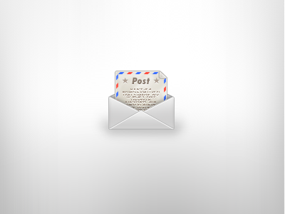 Post Icon envelope futura icon letter mail post