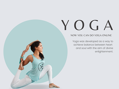 Yoga animation branding graphic design logo ui