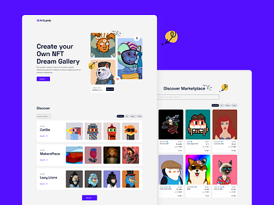 ArtLamb - NFT Marketplace