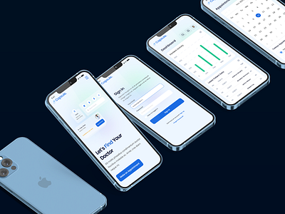 Capsule. - Appointment Template app appointment calendar capsule dashboard design doctor glow hospital iphone like list mobil nocode uiux wireframe