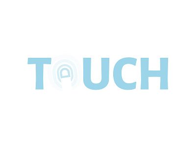 Touch finger icon touch