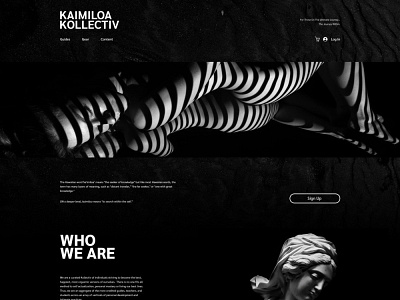 KAIMILOA KOLLECTIV branding graphic design logo motion graphics