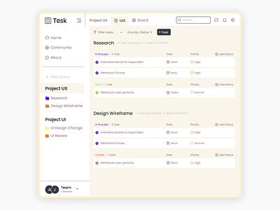 Task Management Dashboard