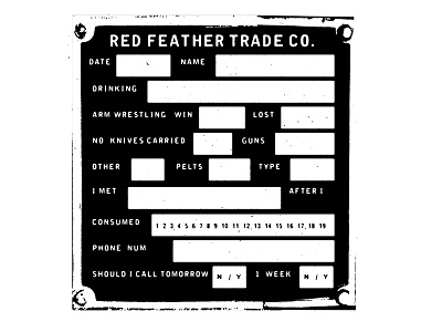 Coaster arm wrestling coaster mike fink red feather runs and knives