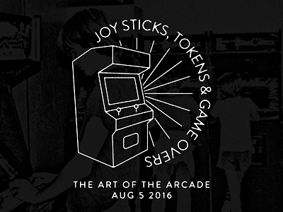 Joy Sticks, Tokens & Game Overs arcade art show