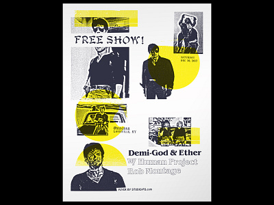 Demi-God & Ether cobra flyer poster stallone