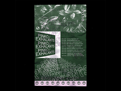 Pinko / Exhalants Tour Poster