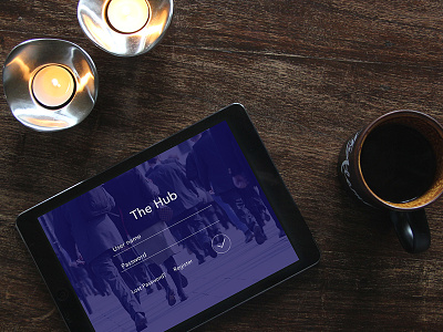 The Hub accountant app business buy design financy ipad marketing mobile sale ui ux