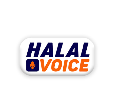 Logo design for "HALAL VOICE" branding design graphic design logo