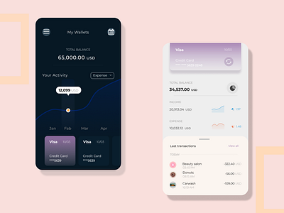 Wallets App Design