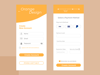 Payment List Application Design app design ui ux