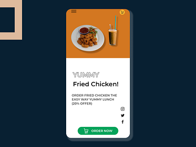 Food App Design