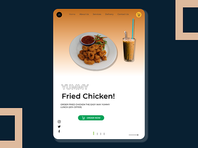 Food App Design app design ui ux