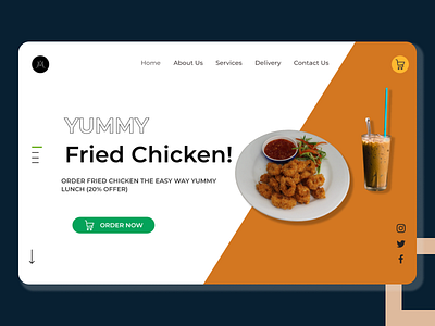 Food App Design app design ui ux