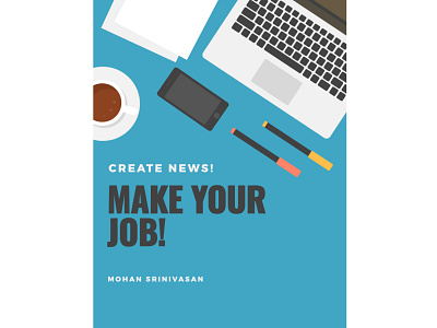 Make Your Job | Illustrator | MS 🤞 animation branding design illustration vector