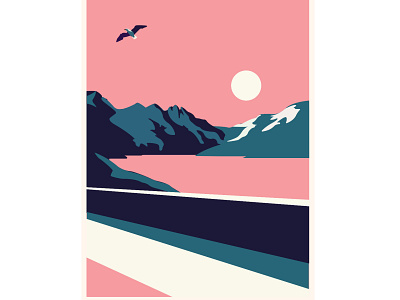 scenery | Illustrator | MS 🤞 animation branding design illustration vector