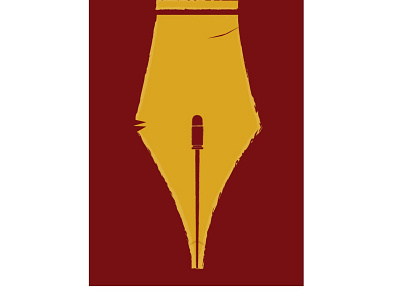 Pen with bullet | Illustrator | MS🤞 animation branding design illustration vector
