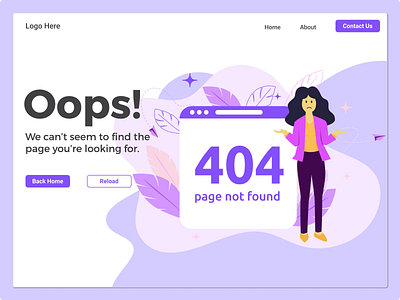 404 Error Page