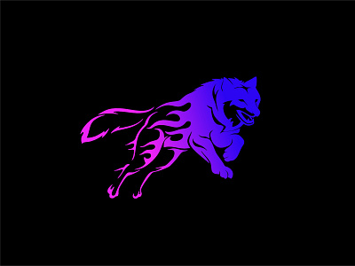 Wolf Logo Design 3d animal logo design graphic design illustration logo typography ui vector