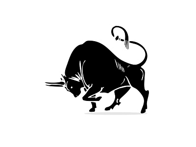Bull Logo Design 3d animal logo branding design freelancer graphic design illustration logo logo designer typography ui vector