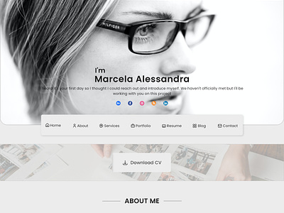 CV/Resume Web Design