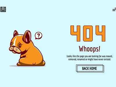 404 Page UI