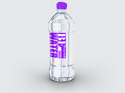 'BE' Water Package Design branding foodpackage graphic design package water waterdesign