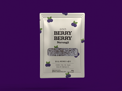 Blueberry Nurungji Package Design