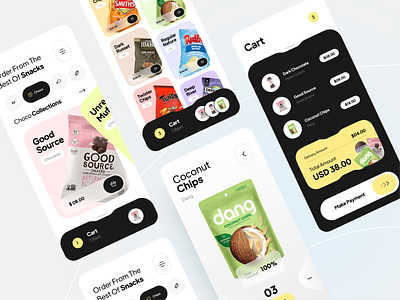 Ecommerce App branding design figma graphic design ui ux vector