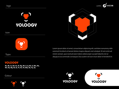 YOLOOGY branding design graphic design illustration logo logo design typography ux vector yoloogy