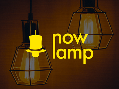 Now Lamp design hat illustration lamp logo recycle