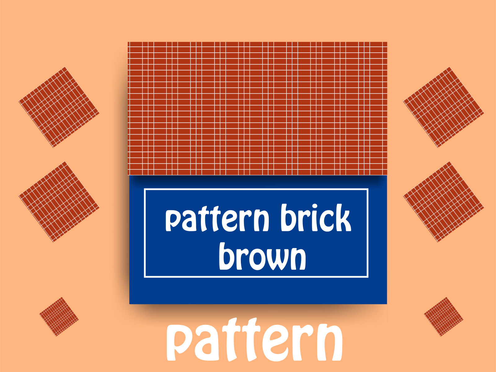pattern brick brown by johan setiawan on Dribbble