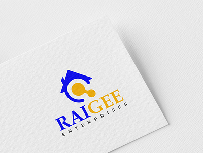 Logo Design For RAIGEE ENTERRISES best logo branding corporate flyer design flyer design graphic design illustration logo logo branding logo design logos marketing promotion professional logo raigee tofel ahmed vector