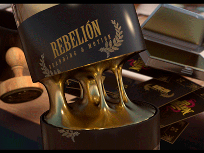 Rebellion Branding 3d animation branding motion rebellion