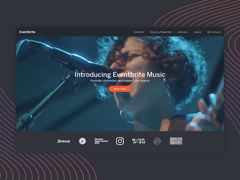 Music Microsite