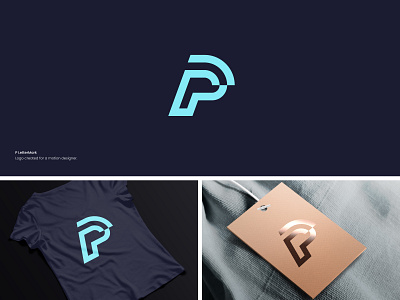 P - Letter logo design. branding graphic design logo logodesign p p logo vector