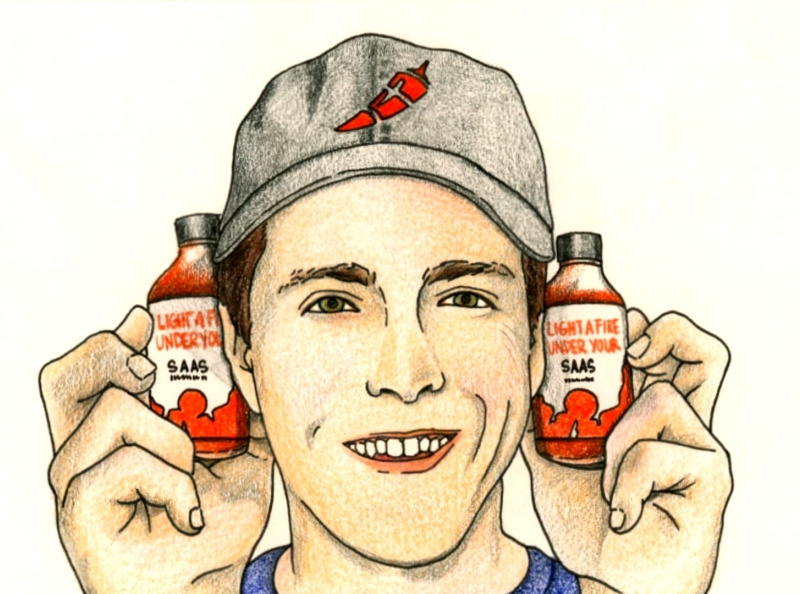 Hot Sauce Fan by Kaitlyn Barr on Dribbble