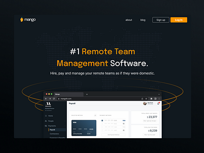 Hiring Platform Landing Page