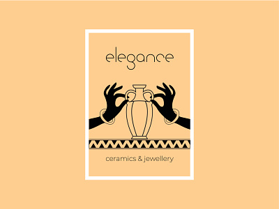 Elegance. design illustration typography vector