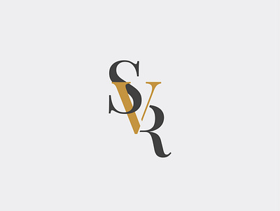 SVR Logomark branding graphic design logo