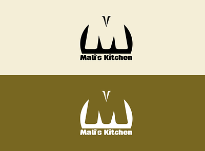 Mali's Kitchen Logo branding design flatminimalist graphic design graphify icon illustration inkscape logo vector